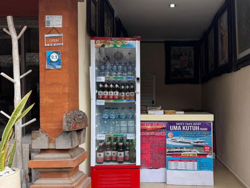 Balinese homestay host in Ubud